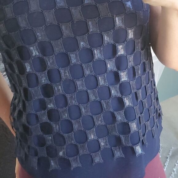 Anthropologie ASTR Net Sequined Tank - Picture 2 of 12